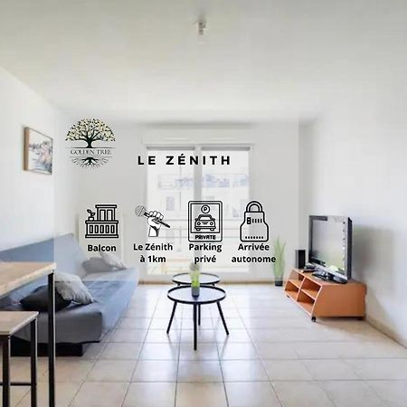 Le Zenith - Parking Prive & Wifi - 5 Min Zenith De Strasbourg Apartment Luaran gambar