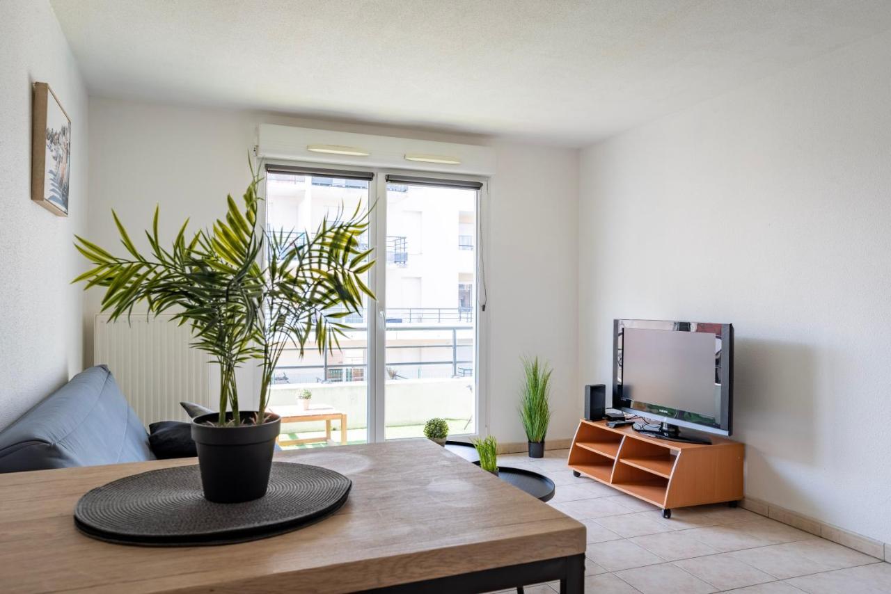 Le Zenith - Parking Prive & Wifi - 5 Min Zenith De Strasbourg Apartment Luaran gambar