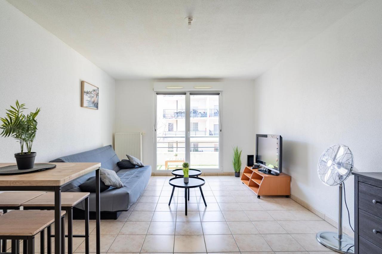 Le Zenith - Parking Prive & Wifi - 5 Min Zenith De Strasbourg Apartment Luaran gambar