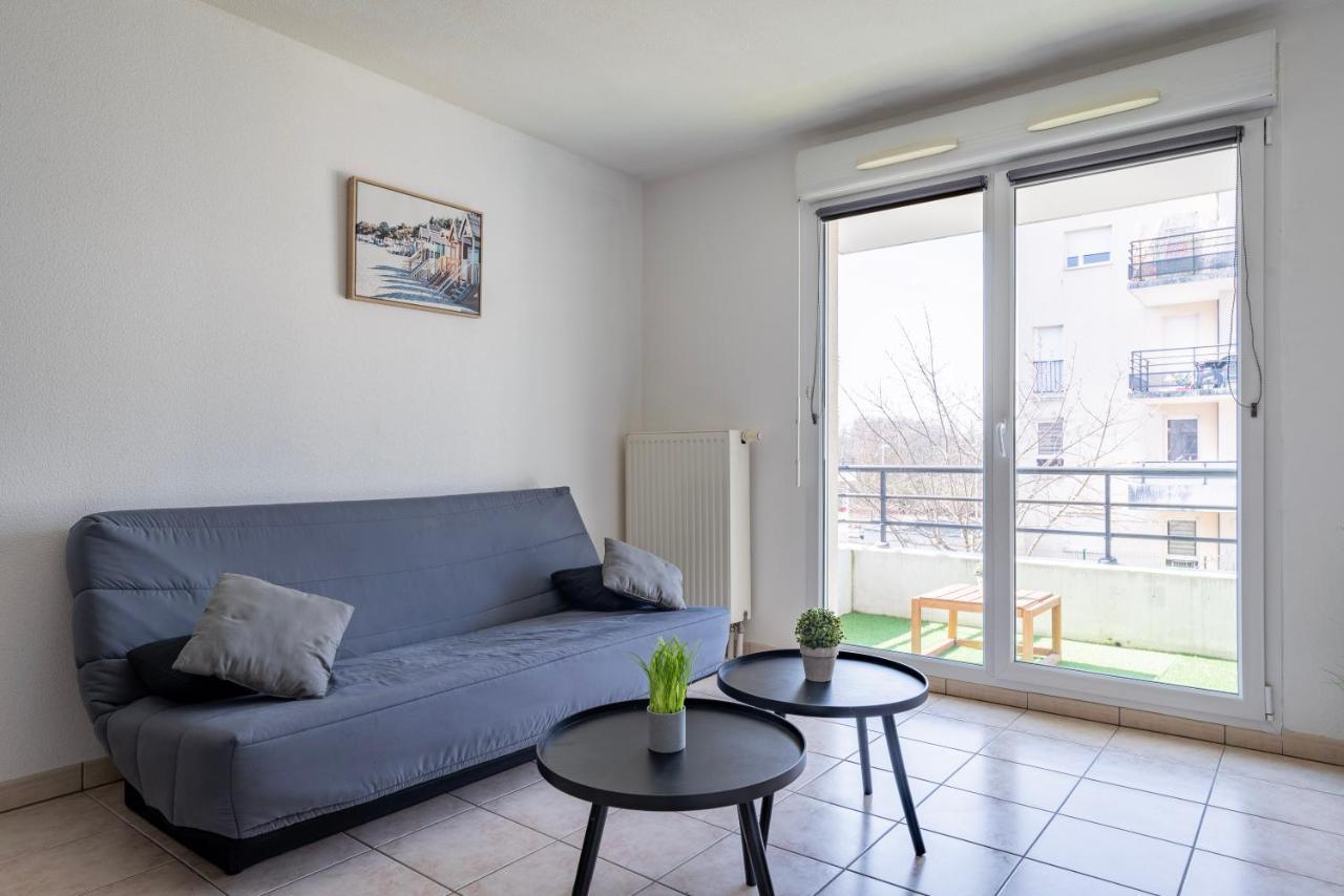 Le Zenith - Parking Prive & Wifi - 5 Min Zenith De Strasbourg Apartment Luaran gambar