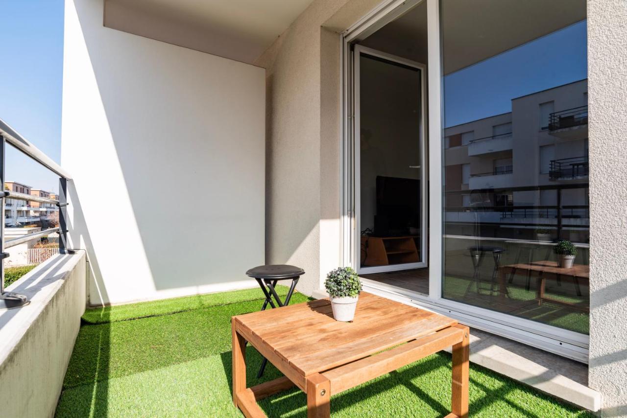 Le Zenith - Parking Prive & Wifi - 5 Min Zenith De Strasbourg Apartment Luaran gambar